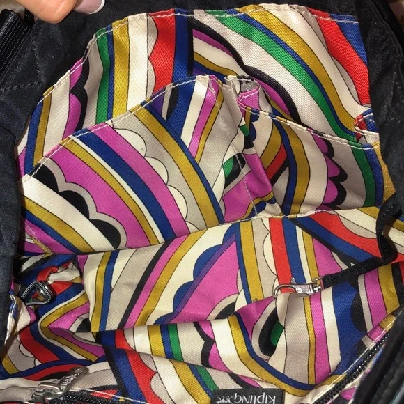 Kipling Black Crossbody Bag - Picture 4 of 5